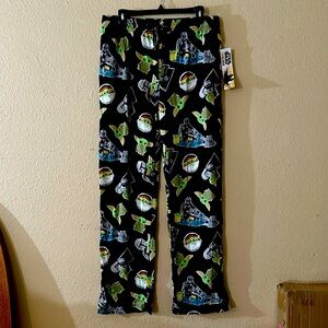 Disney Star Wars, Yoda pajamas, size large.